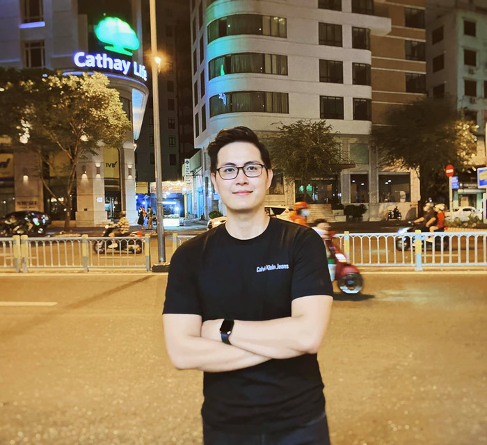 Lưu Chấn Bang - bạn trai Karen nguyễn