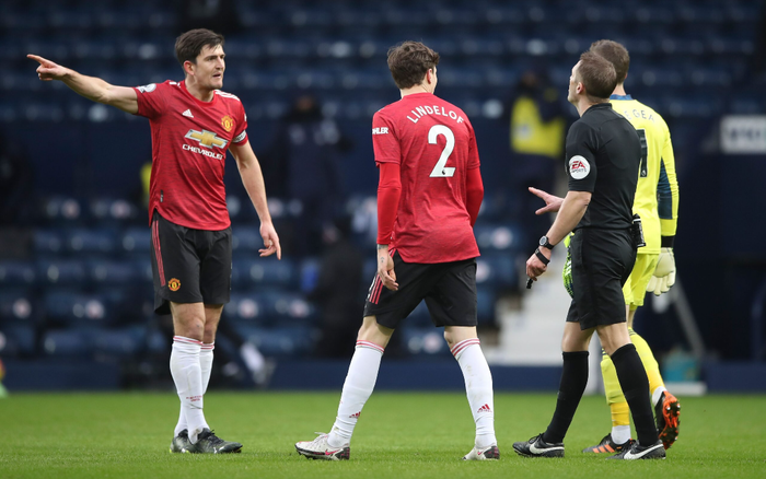 Harry Maguire tố trọng tài xử ép MU sau trận hòa bạc nhược trước West Brom Ảnh 2