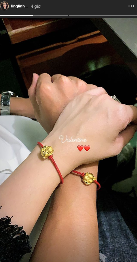 Valentien đầu tiên của cả hai vào năm 2018