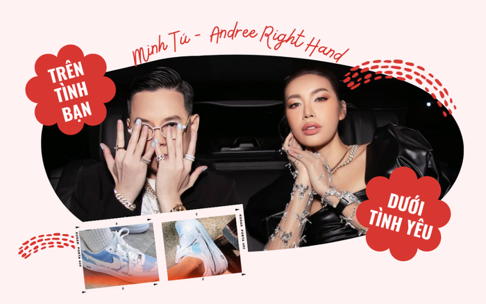 Khẳng định chỉ là bạn bè, Andree và Minh tú lại công khai đi giày đôi Ảnh 2