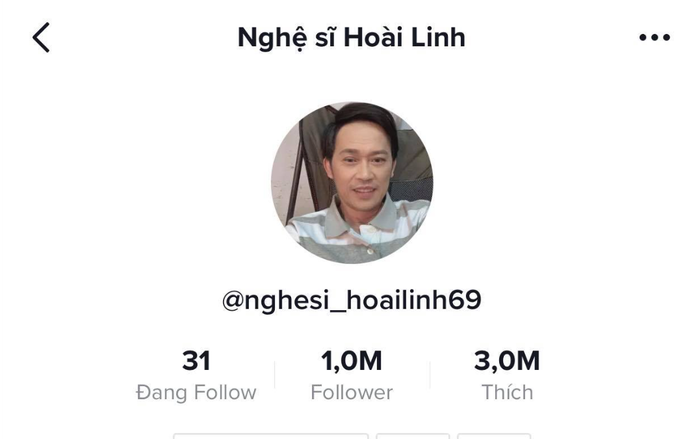 Sau 1 ngày gia nhập sân chơi TikTok, NSƯT Hoài Linh lập thành tích khủng Ảnh 2