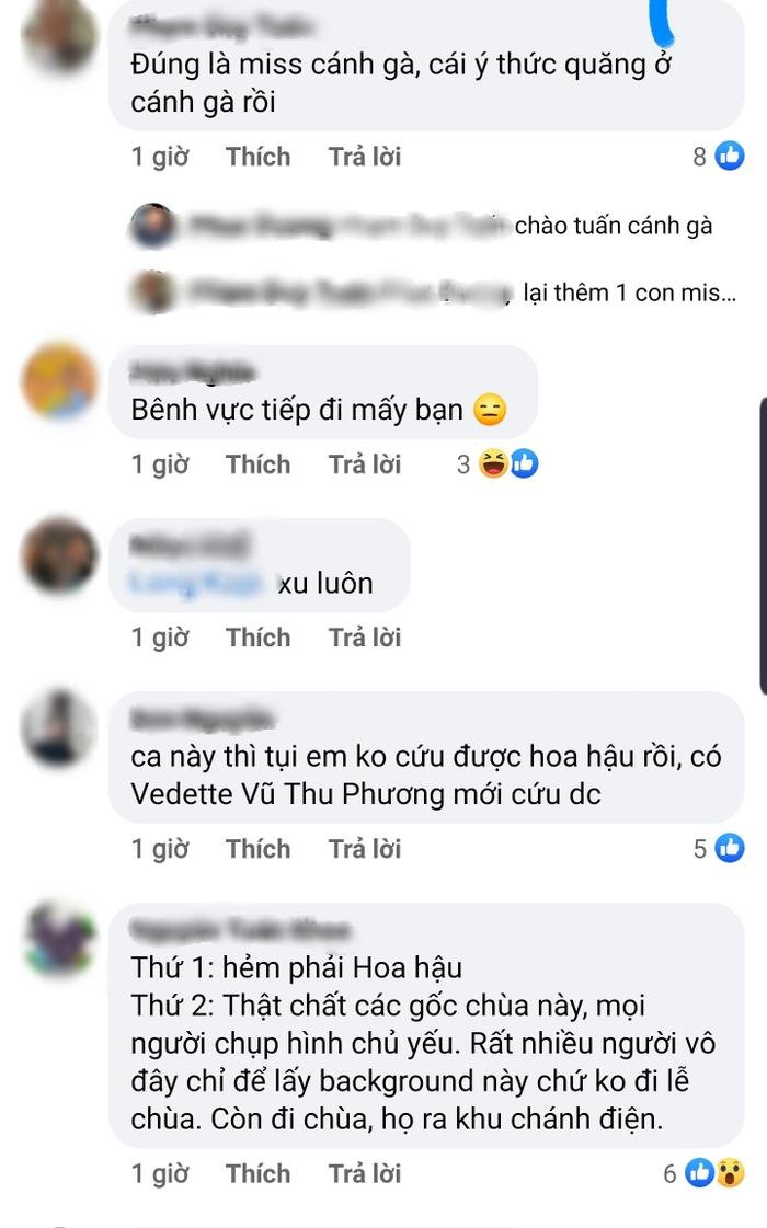 Minh Tú bị la ó không thương tiếc vì mặc áo hở eo, cắt xẻ ngực sâu, chụp ảnh trong chùa Ảnh 6