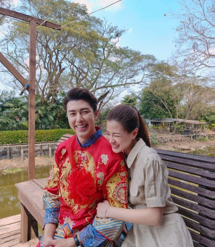 Baifern Pimchanok công khai dằn mặt vợ sắp cưới của Nine Naphat bằng bức ảnh mới.