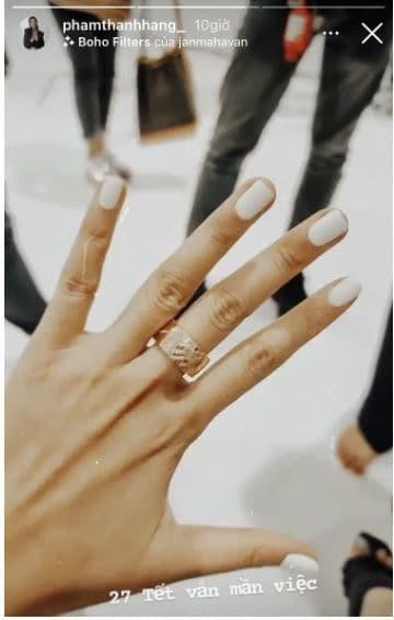 Thanh Hằng ưa chuộng phong cách đơn giản. 