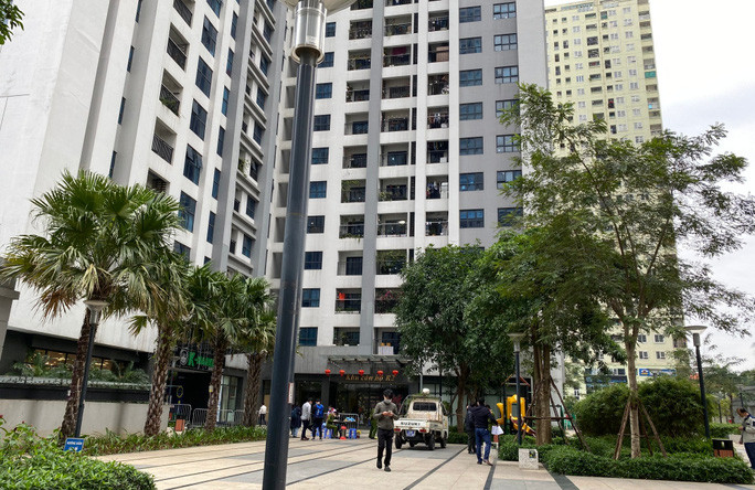 Khu căn hộ R2, nơi xảy ra sự việc. Ảnh: Người Lao Động 