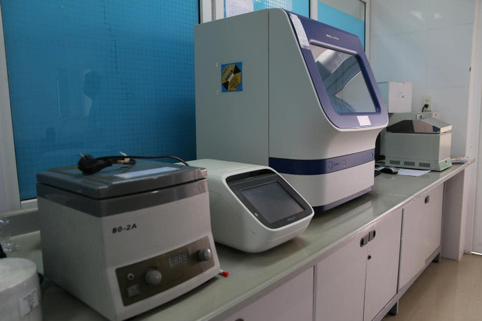 Một số trang thiết bị máy móc được chi viện cho Bệnh viện Dã chiến 2