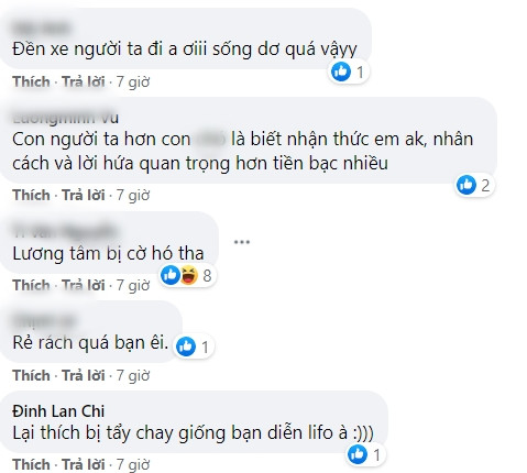 Dân mạng kéo vào trang cá nhân chỉ trích Huỳnh Anh.