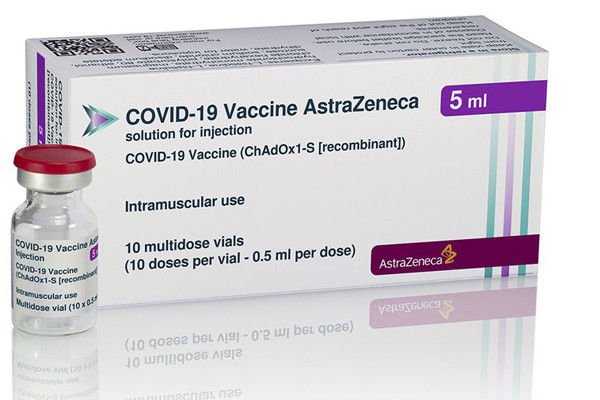 Vắc xin ngừa Covid-19 của Astrazeneca. Ảnh Vietnamnet