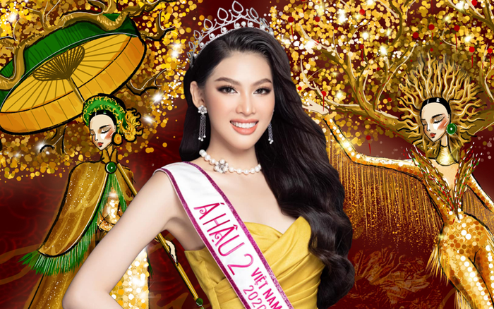 Á hậu Ngọc Thảo tung 2 mẫu National Costume hoành tráng nhờ fan vote dự thi Miss Grand Ảnh 2