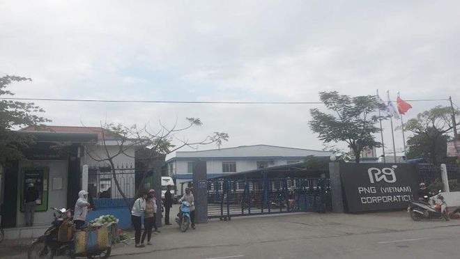 Công ty PNG ở phường Cẩm Thượng. Ảnh: Nguyễn Trung Hiếu/Thanh Niên