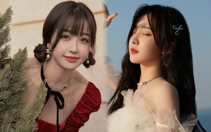 Cùng là trợ giảng nhưng Ngu Thư Hân nổi bật hẳn khi so sánh với thành viên của Bonbon Girls 303 Ảnh 2