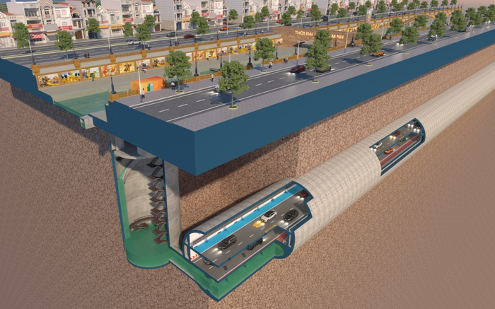 Đề xuất xây dựng hệ thống hầm ngầm khổng lồ chống ngập kết hợp cao tốc ngầm chống ùn tắc dọc sông Tô Lịch Ảnh 2