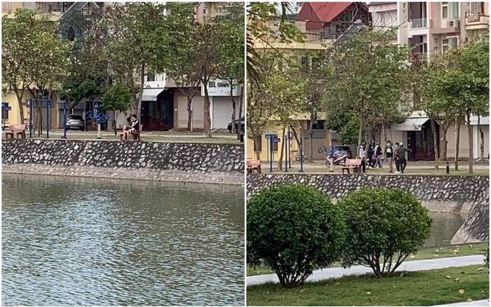 Cặp đôi hẹn hò giữa lúc bắt buộc giãn cách xã hội, đang âu yếm thì bị lực lượng chức năng... 'giải tán' Ảnh 2