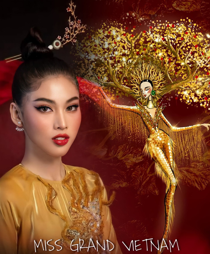 Trang phục dân tộc của Á hậu Ngọc Thảo ở Miss Grand International bị nghi đạo nhái nước ngoài Ảnh 12