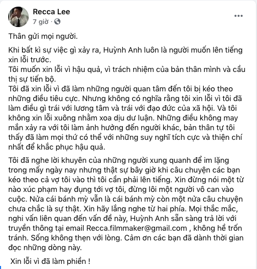 Huỳnh Anh lên tiếng vụ nhẫn cầu hôn thế nhưng không nhận sai Ảnh 2