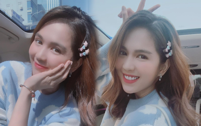 Chán khoe thân, Ngọc Trinh quay lại gây mê khán giả với loạt ảnh cực ngọt ngào Ảnh 2