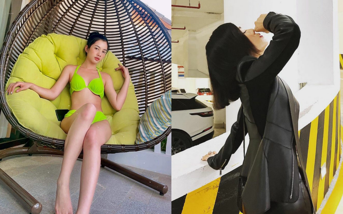 Cẩm Đan diện bikini khoe đường cong lượn sóng, Lệ Quyên ngầm để lộ vòng 3 căng mẩy Ảnh 2