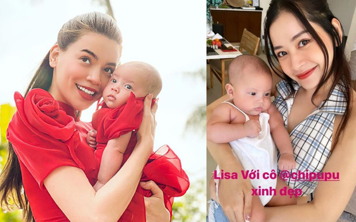Được Chi Pu bế, con gái Hồ Ngọc Hà biểu cảm 'hơi quạu' nhưng khiến dân mạng thích thú Ảnh 2