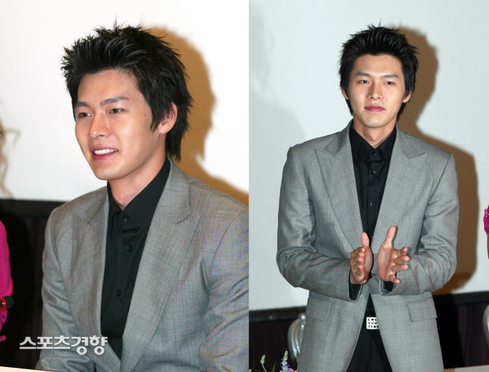 Hyun Bin tham dự buổi giới thiệu sản xuất phim Tên tôi là Kim Sam Soon đài KBS2 vào năm 2005.