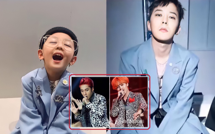 G-Dragon phiên bản nhí gây bão: Dân mạng 'cà khịa' Sơn Tùng M-TP! Ảnh 2