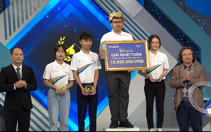 Chàng trai 'xứ dừa' xuất sắc mang về vòng nguyệt quế cuộc thi tuần Đường lên đỉnh Olympia Ảnh 2