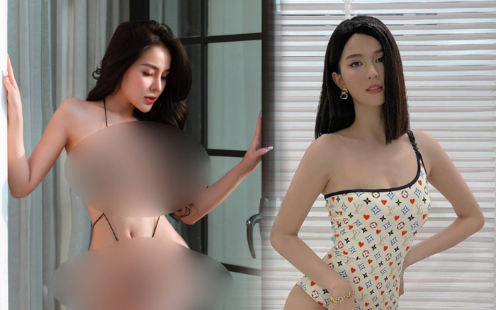 Diện bikini khoe dáng đầu năm: 'nữ hoàng nội y' Ngọc Trinh có lép vế trước Ngân 98? Ảnh 2