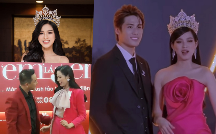 Hoa hậu Đỗ Thị Hà lên tiếng khi bị chê chảnh vì đẩy tay đồng nghiệp nam, từ chối ôm eo trên thảm đỏ Ảnh 2