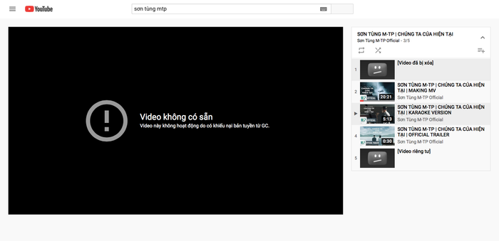 MV Chúng Ta của hiện tại bị gỡ khỏi YouTube, Sơn Tùng M-TP mất bao nhiêu tiền? Ảnh 2