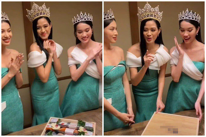 Vòng e kém săn chắc bị lộ rõ dưới lớp áo. 