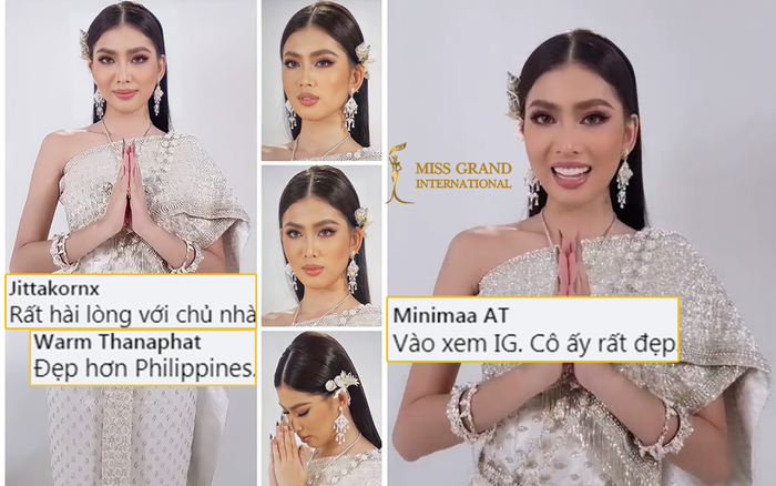 Ngọc Thảo được fan Thái khen tới tấp: Hài lòng nước chủ nhà, đẹp hơn cả hoa hậu Philippines Ảnh 2