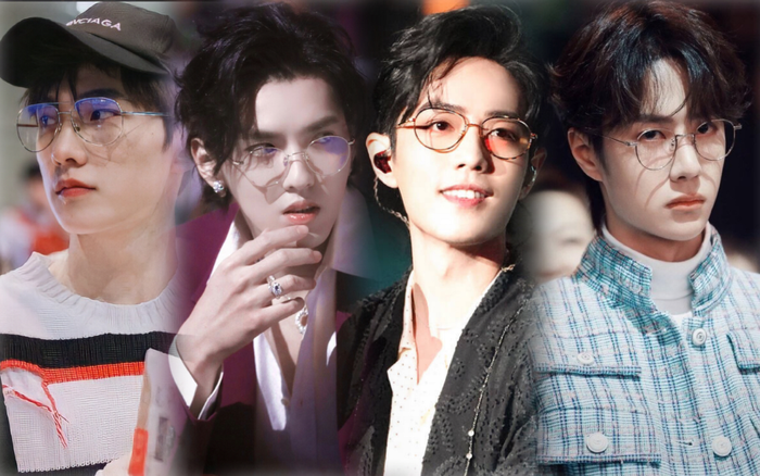 9 sao Cbiz là cực phẩm khi đeo kính: Tiêu Chiến - Nhất Bác 'kém sang' hơn Ngô Diệc Phàm! Ảnh 2