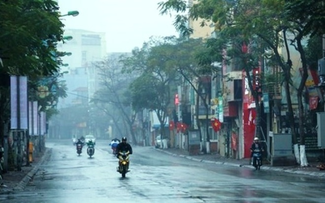 Chiều tối và đêm mai, miền Bắc đón không khí lạnh gây mưa rét Ảnh 2