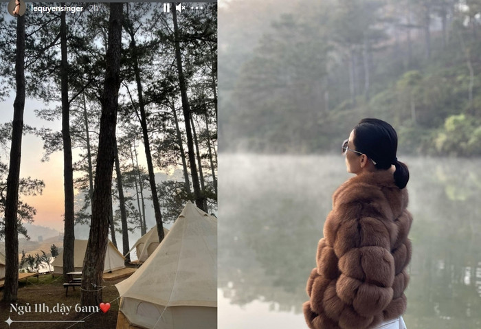 ... cắm trại, ngắm cảnh đẹp.