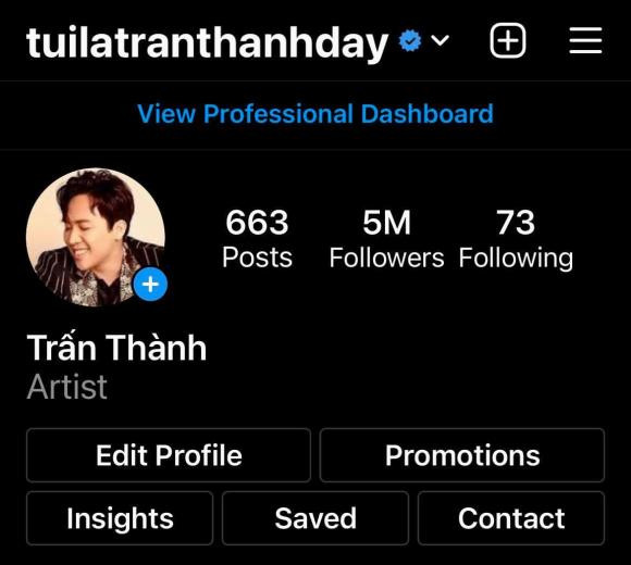 Trấn Thành 'khoe' thành tích sở hữu lượt theo dõi 'khủng' khi sử dụng Tiktok, Youtube và Instagram Ảnh 3