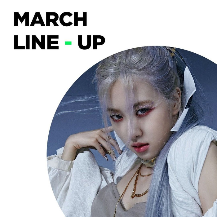 Melon giới thiệu loạt nghệ sĩ có sản phẩm âm nhạc ra mắt trong tháng 3.