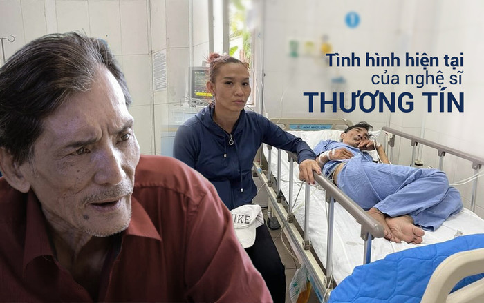 Vợ nghệ sĩ Thương Tín đã vào viện chăm chồng, mẹ vợ hé lộ tình trạng bệnh tình hiện tại Ảnh 2