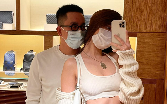 Ngọc Trinh khiến fan 'đứng ngồi không yên' khi diện áo ngắn cũn khoe eo thon bên trai lạ Ảnh 2