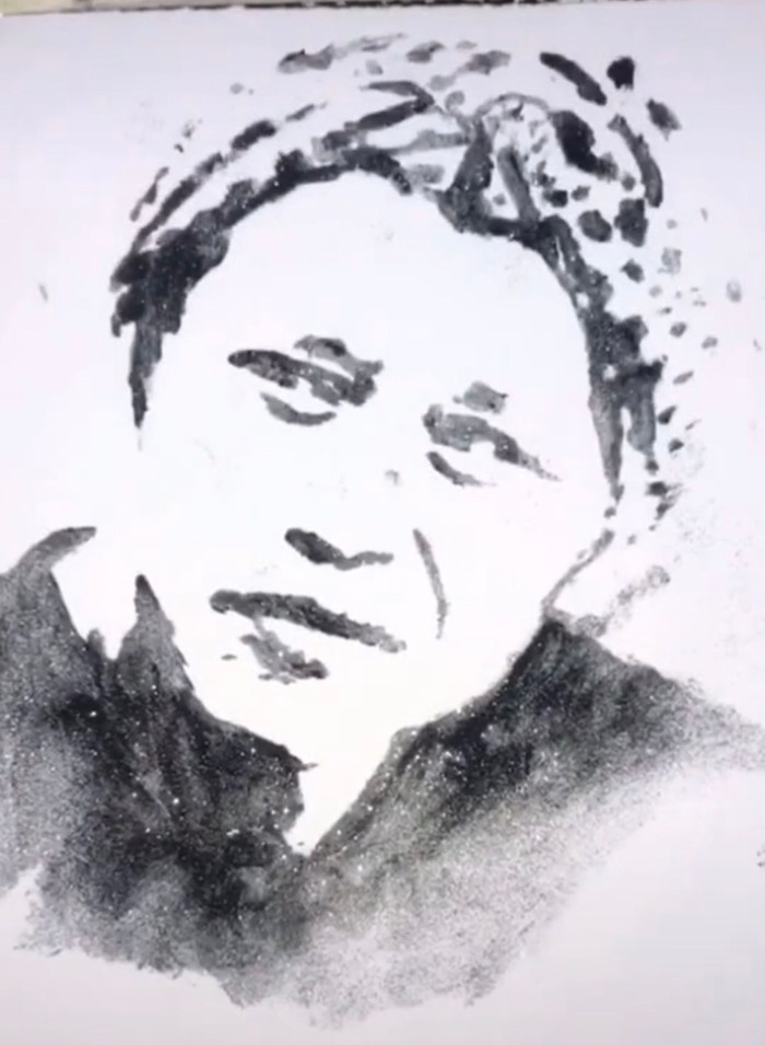 Chàng hoạ sĩ 'gây bão' khi vẽ chân dung Hoài Linh bằng kí tự, dân mạng ra sức 'lùng sục info' Ảnh 8