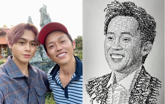 Chàng hoạ sĩ 'gây bão' khi vẽ chân dung Hoài Linh bằng kí tự, dân mạng ra sức 'lùng sục info' Ảnh 2