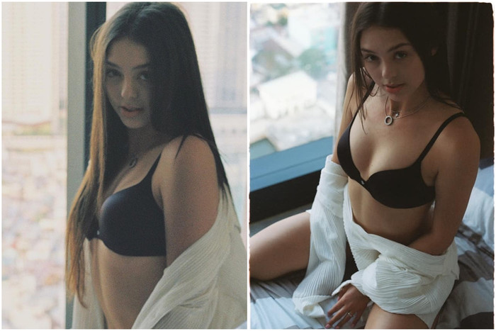 Dianka Zakhidova khoe những bức hình chụp nội y nóng bỏng và quyến rũ.