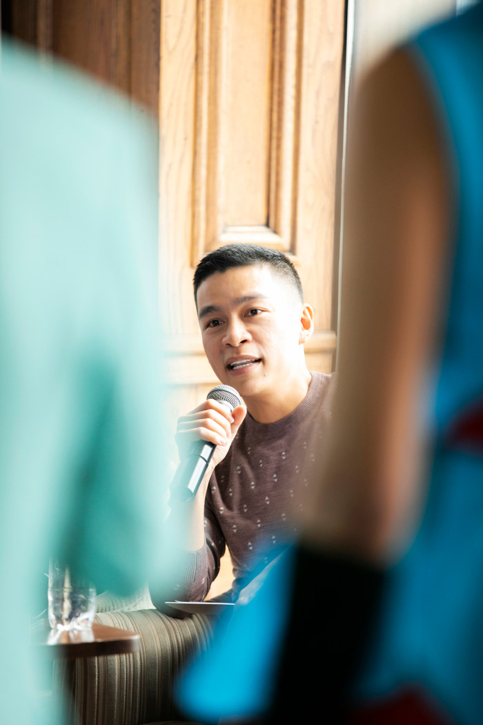 NTK Adrian Anh Tuấn cũng là một trong các vị giám khảo quyền lực. 