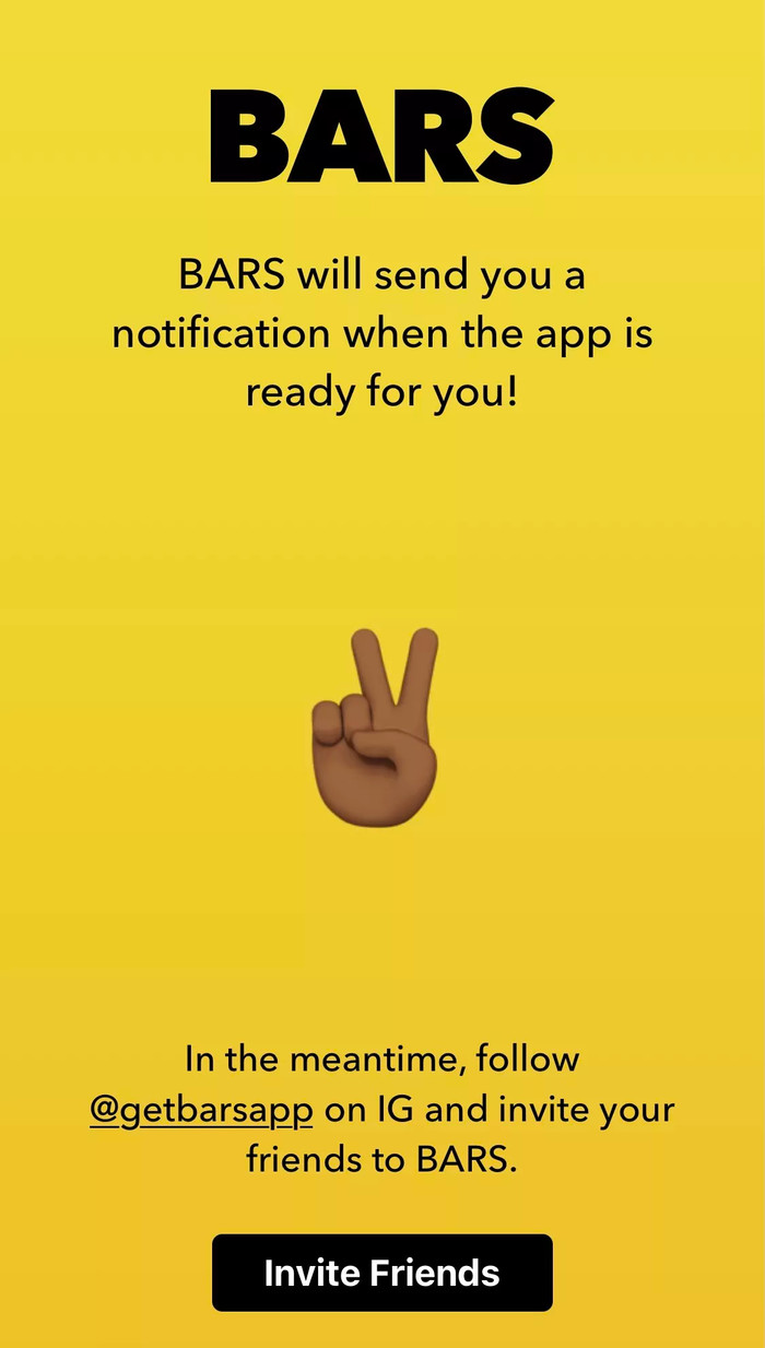 Ứng dụng BARS chỉ mới có trên iOS, do đó người dùng các thiết bị Android sẽ phải chờ đợi thêm một thời gian tới.(Ảnh: The Verge)