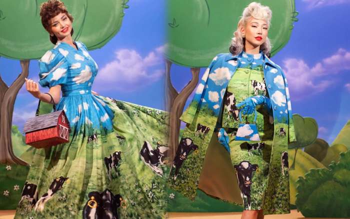 Thiên thần nội y Miranda Kerr 'xấu lạ' khi hóa thân thành cô nàng chăn bò trong show thời trang Ảnh 2