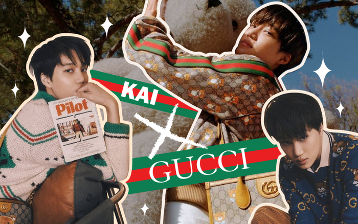 KAI (EXO) X GUCCI: Tổ hợp nhan sắc cùng với đồ hiệu hot toàn cầu không thể chối từ Ảnh 2