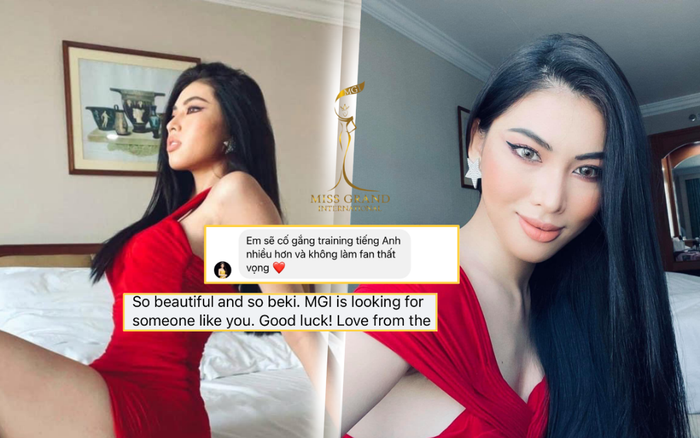 Ngọc Thảo rạng rỡ ngày đầu tại Miss Grand: 'Nỗ lực học tiếng Anh để không làm fan thất vọng' Ảnh 2
