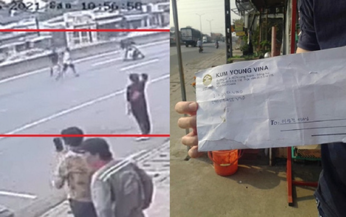 Clip: Cô gái ở Đồng Nai đánh rơi 59 triệu đồng, nhóm người nháo nhào chạy đến 'hôi của' Ảnh 2