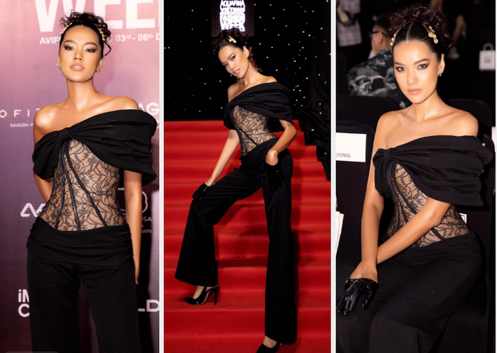 Hoàng Phương trở thành gương mặt quen thuộc trên nhiều thảm đỏ sự kiện