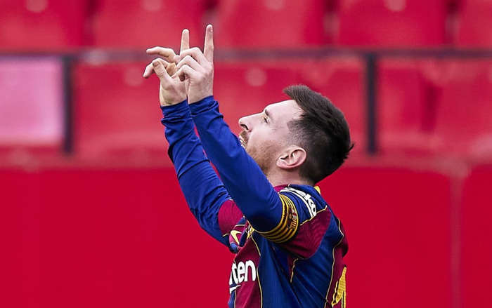 Messi kiến tạo và ghi bàn, Barca tạm vượt mặt Real Madrid Ảnh 2