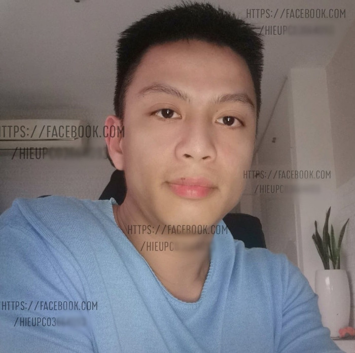 Nhằm tránh tình trạng một số tài khoản Facebook lấy hình ảnh để mạo danh, HiếuPC đã đóng logo khắp ảnh đại diện của mình. (Ảnh: HiếuPC)