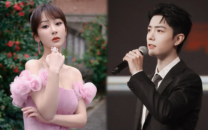 Tiêu Chiến sánh đôi cùng Dương Tử lên sân khấu nhận giải King - Queen Weibo 2020 Ảnh 2